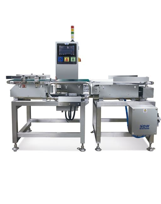Inline check weighing
